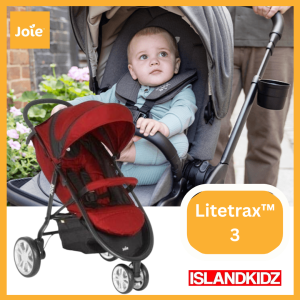Joie meet litetrax™ 3 stroller Salsa